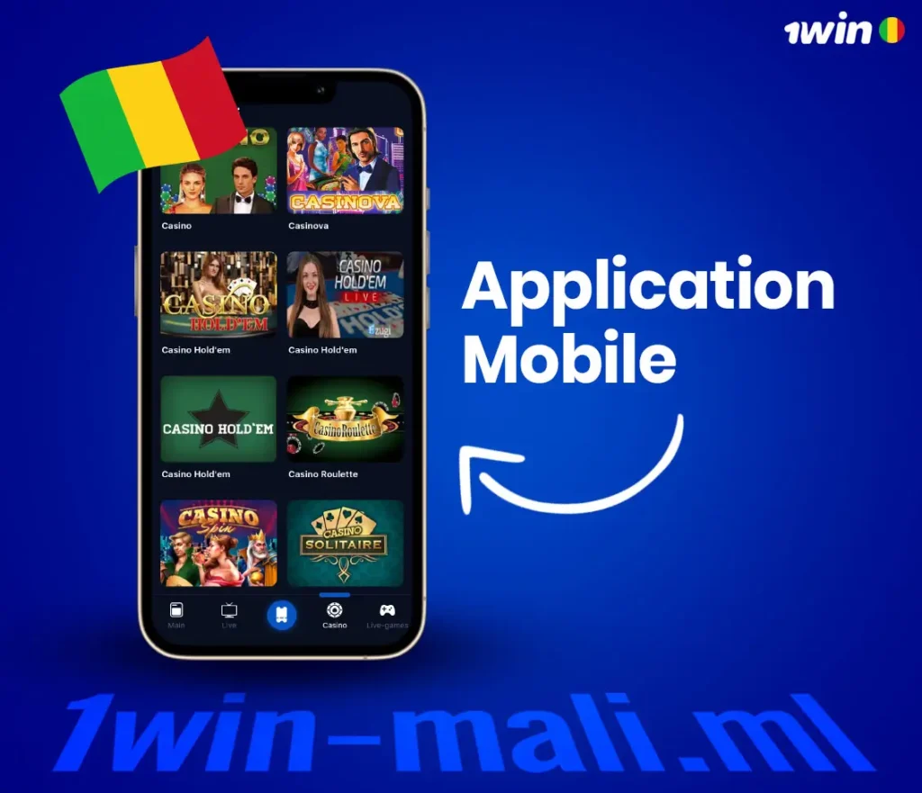 Application mobile 1win Casino