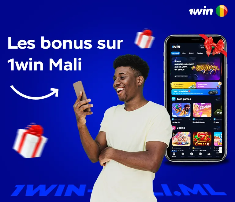 Les bonus sur 1win Mali